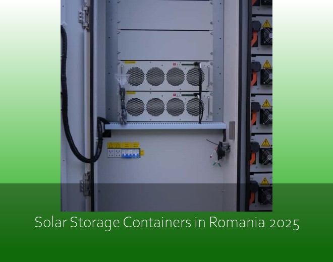 Solar Storage Containers in Romania 2025